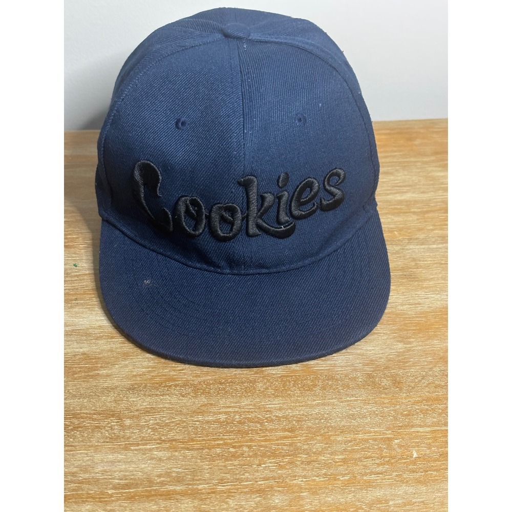 Cookies SF Mens One Size Fits All Navy Blue Snapback Baseball‎ Cap